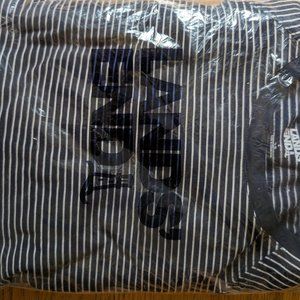 Land's End Navy Stripe Pajama Set NWT